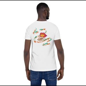 Illustrated Artwork on T-Shirt ‘Melted’